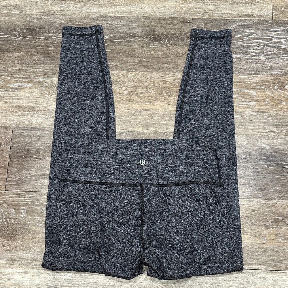 Lululemon Heather Grey Leggings - Picture 6 of 9